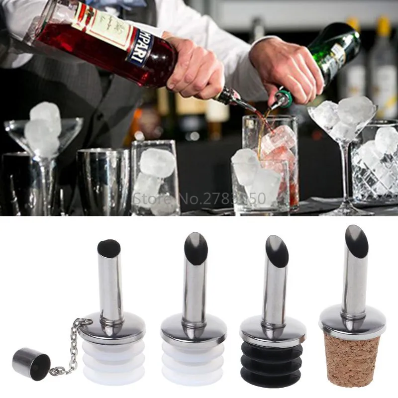 Нержавеющая сталь белый красное вино Аэратор Pour Носик Бутылка Pourer Аэратор Графин барная посуда бар бытовой вечерние инструмент 4 вида стилей