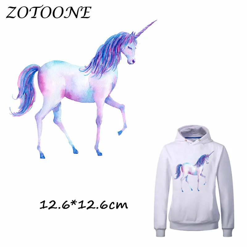 ZOTOONE фантазия нашивка единорога для от одного года до четырех лет глажки рубашек