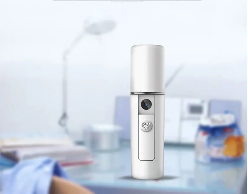 Free shipping Mini USB Nano Mist Sprayer Facial Skin Steamer Moisturizing Care Tool Face Spray Beauty Instrument Device | Красота и