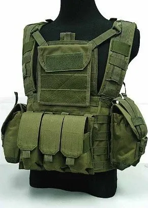 Страйкбол Molle столовая гидратация боевой RRV зеленый военный жилет