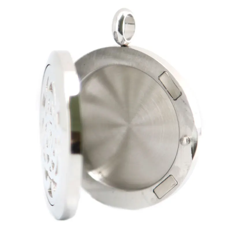 AMYA Silver Jewelry Earth Aromatherapy Essential Oils Stainless Steel pendant Perfume Diffuser Locket Necklace | Украшения и