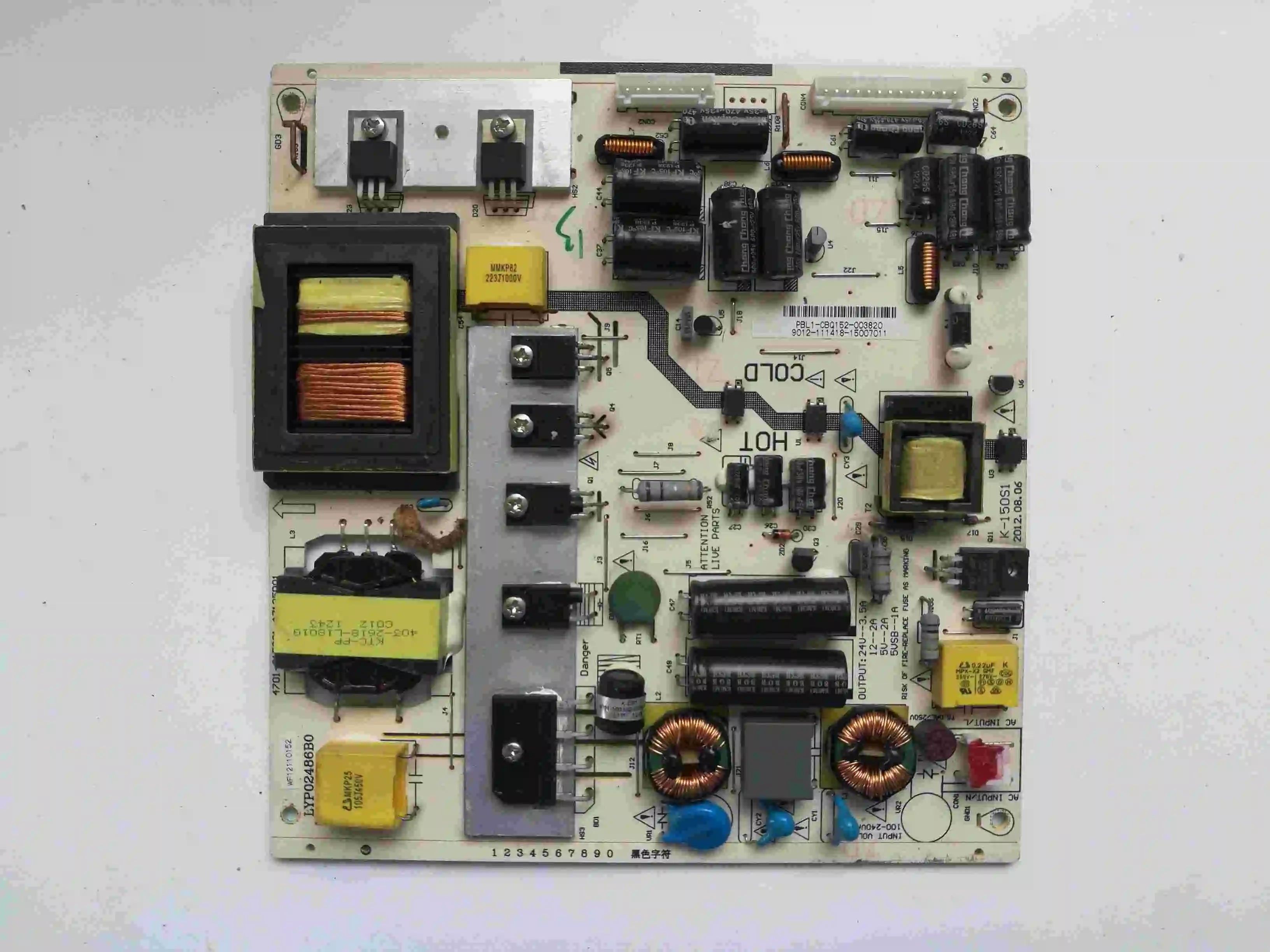 Материнская плата печатная логическая постоянного тока LE47K11 4701 2150S1 A7135D01 K