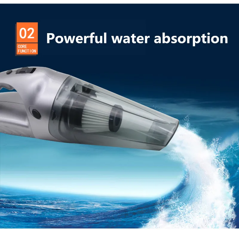 Многофункциональный портативный беспроводной автомобильный пылесос инструмент