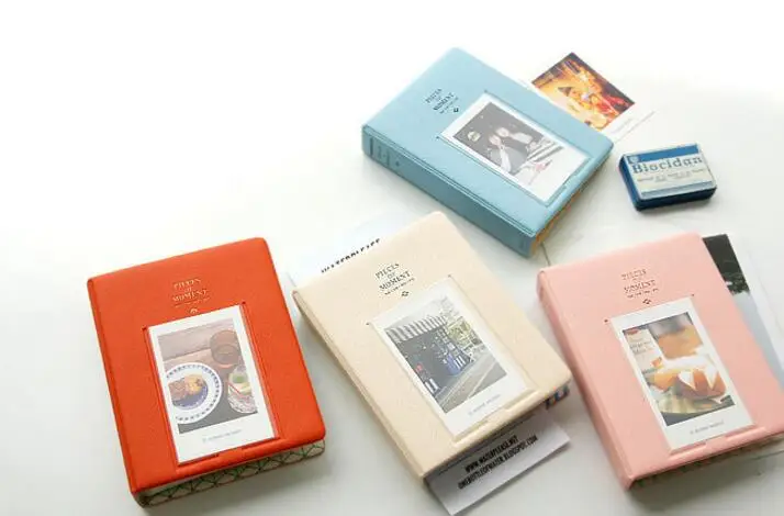 64 кармана мини-фотоальбом для Instant Polaroid Альбом для вставки 8,5X6 см чехол для хранения фотографий для Fujifilm Instax Mini Фильм 7s 8 Корея
