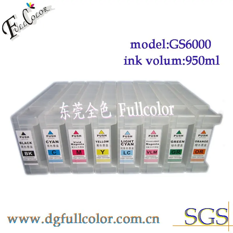 New and Free shipping! refill ink cartridge for epson stylus Pro GS60000 Large Format Printer
