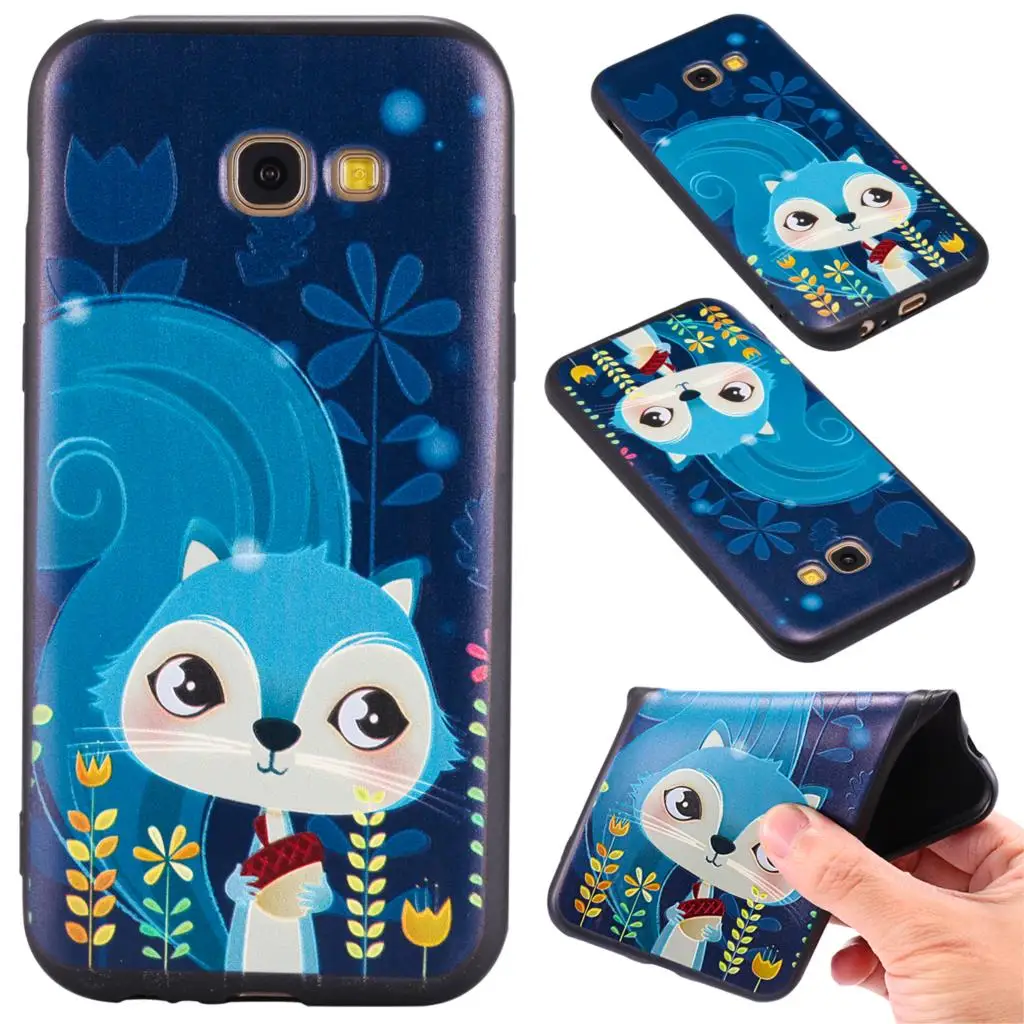 Fitted Case For Samsung Galaxy A5 2017 A 5 520 A57 Phone Cover A520 SM-A520 SM-A520F/DS SM-A520F A520F A520K silicon |