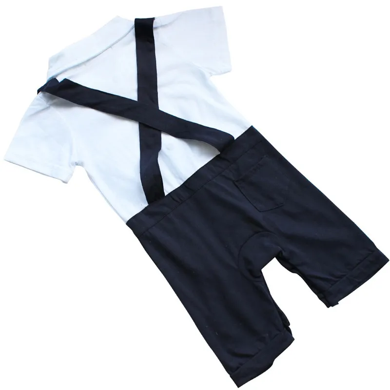 Для новорожденных детские комбинезоны летние Одежда для маленьких мальчиков