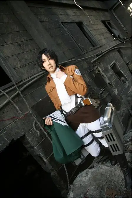 7 части в 1 компл. нападение на титан косплей костюм Shingeki нет Kyojin скаутинг легион