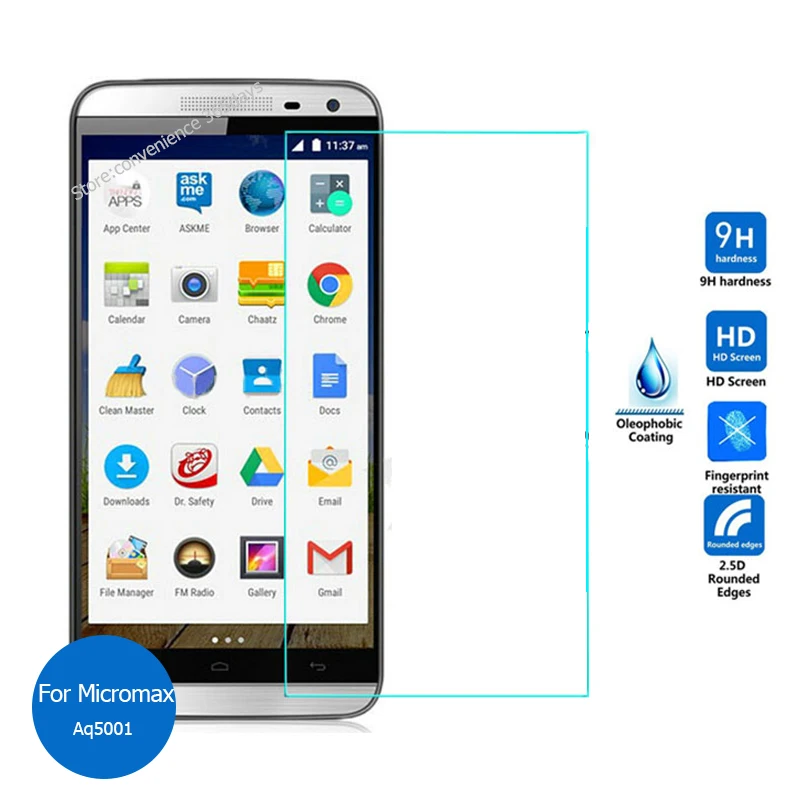 Закаленное стекло для защиты экрана Micromax AQ5001 Canvas Juice 2 защитная пленка 5 9h Juice2 Aq
