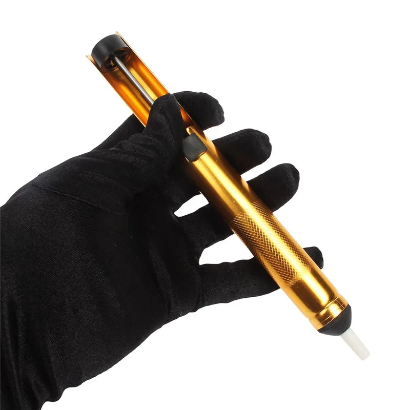 New Antistatic Aluminum Alloy Solder Sucker Removal Desoldering Pump Manual Tool | Дом и сад