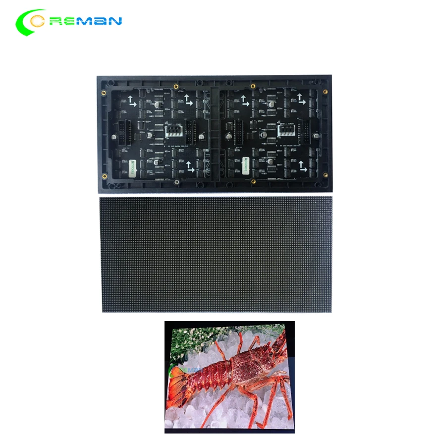 P2 комнатный полноцветный светодиодный модуль SMD 3 в 1 видеостена RGB Светодиодная