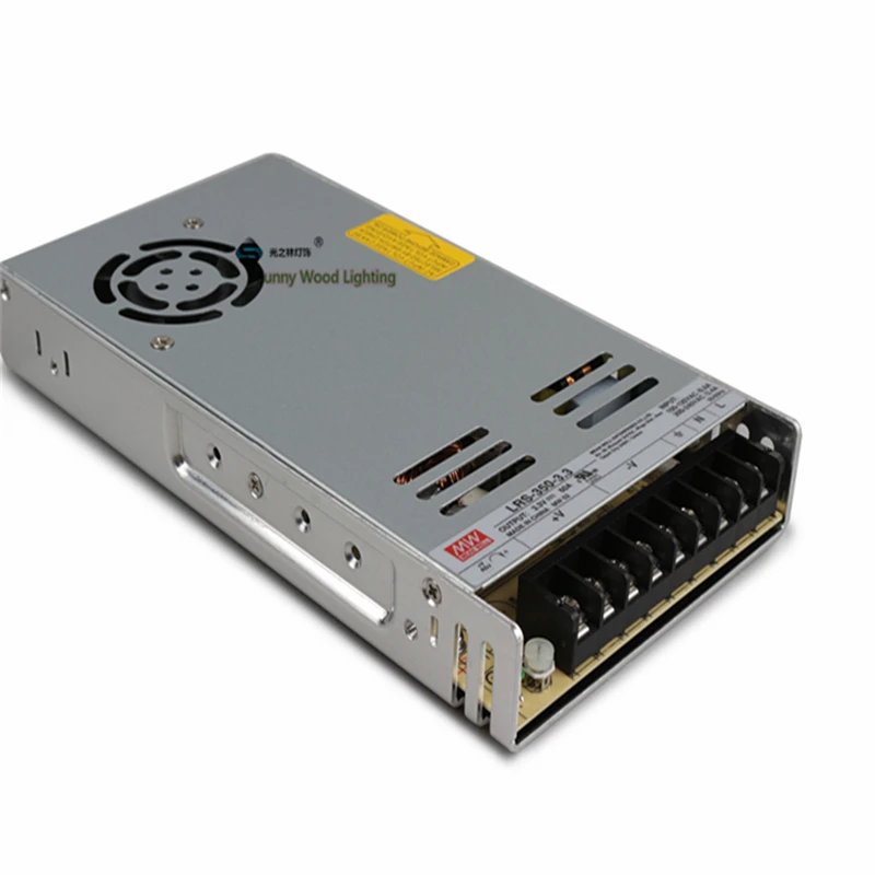 100-240Vac to 3.3VDC 198W 3.3V 60A UL Listed power supply LED screen monitor ultra slim driver LRS-350-3.3 |