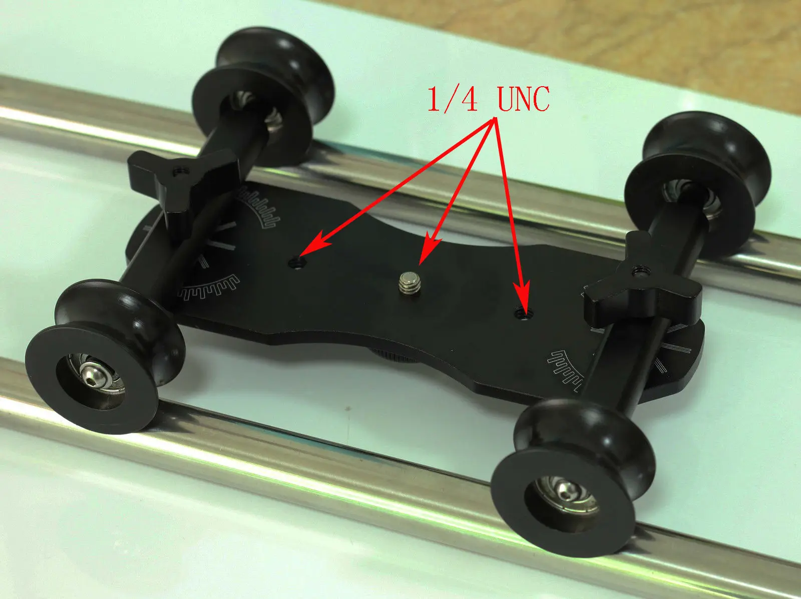 DIY DSLR видеокамера U groove wheel настольный компактный комплект Dolly для 5D II 5diii 7 штатив