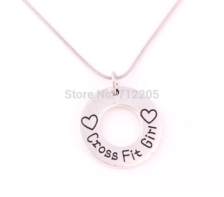 Latest style 10pcs antique silver zinc studded Cross Fit Girl Ferrule Pendant with snake chain necklaces | Украшения и аксессуары