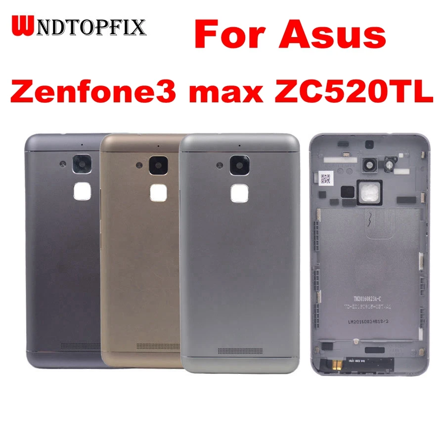 Оригинальный задний корпус для ASUS Zenfone 3 Max ZC520TL задняя крышка батарейного отсека с