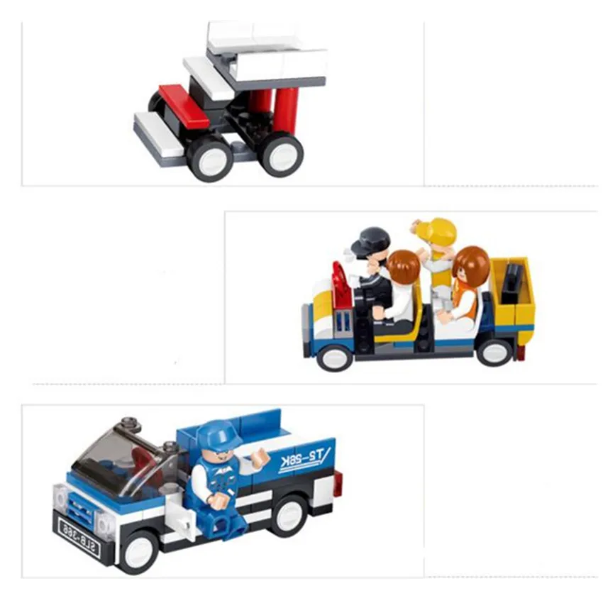 Классический бренд совместимый Строительство города авиации самолет автобус