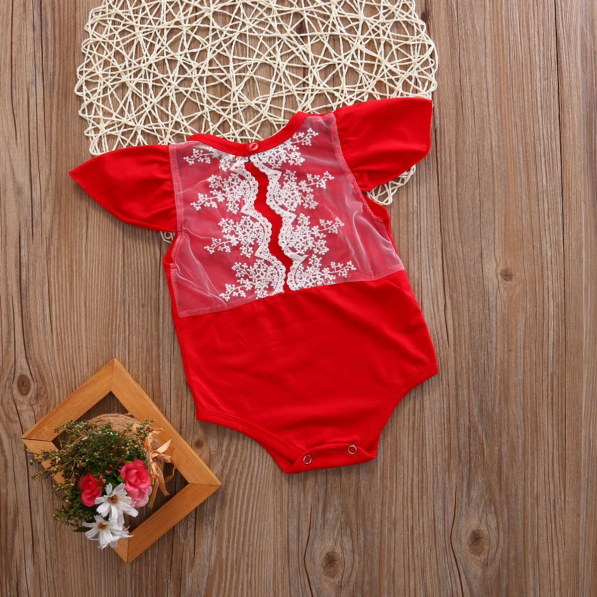 

pudcoco Newest Arrivals Hot Infant Newborn Toddler Baby Kids Girls Lace Jumpsuit Bodysuit Adorable Girls Babies Clothes Outfit