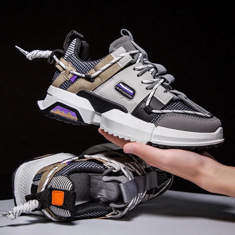 2019 New Sneakers Men Big Size 35-47 Designer Trainers Summer Autumn Adult Lightweight Fashion Comfortable Breathable Shoes | Обувь