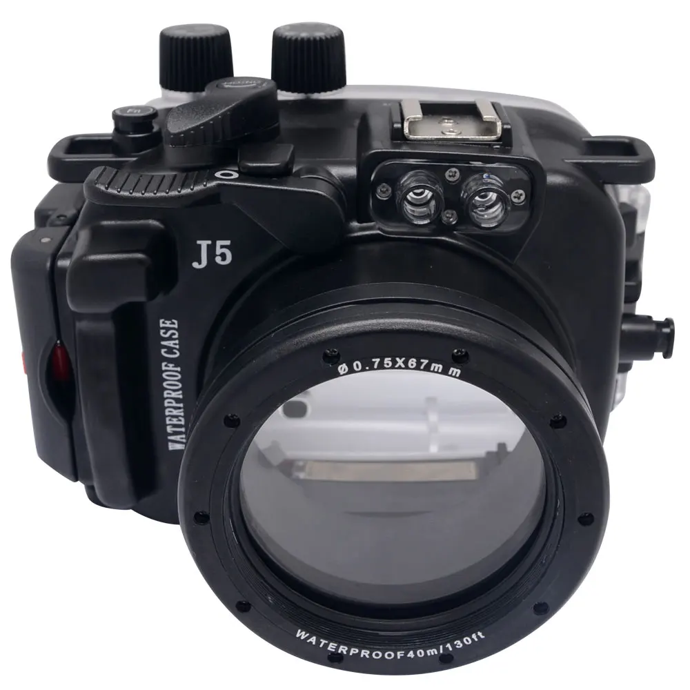 Водонепроницаемый чехол для подводной съемки камеры Mcoplus 40 м (IPX8) Nikon J5 10-30 мм -