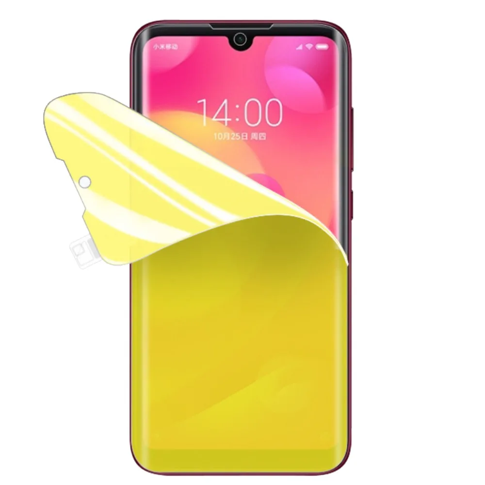 Полное покрытие мягкая Гидрогелевая пленка для huawei P20 Lite Pro Honor 10 V10 7X 8C Nova защитная пленка(не стекло