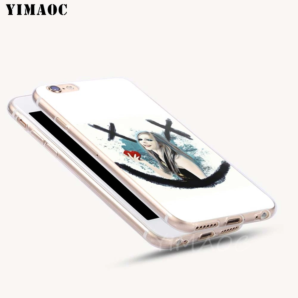 YIMAOC Avril Lavigne мягкий чехол TPU силиконовый для iPhone 8 7 6 6S Plus 5 5S SE X XR XS 11 Pro Max |