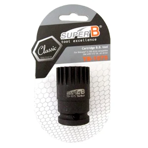 Велосипедный картридж Super B TB-1075 B.B. Инструмент для Shimano ISIS Drive шлицевая каретка с 20