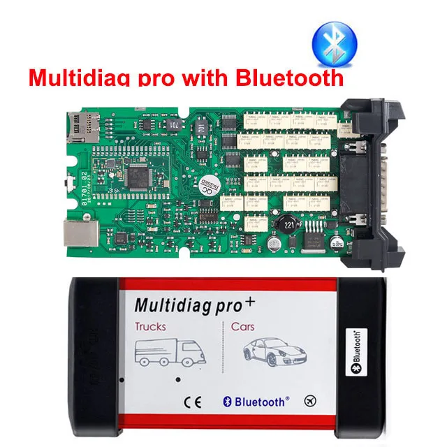 multidiag pro BT CDP TCS cdp Pro Bluetooth. R3 Keygen/. R1 активация+ Одиночная зеленая доска автомобили Грузовики OBD2 сканер диагностический инструмент - Цвет: multidiag pro BT