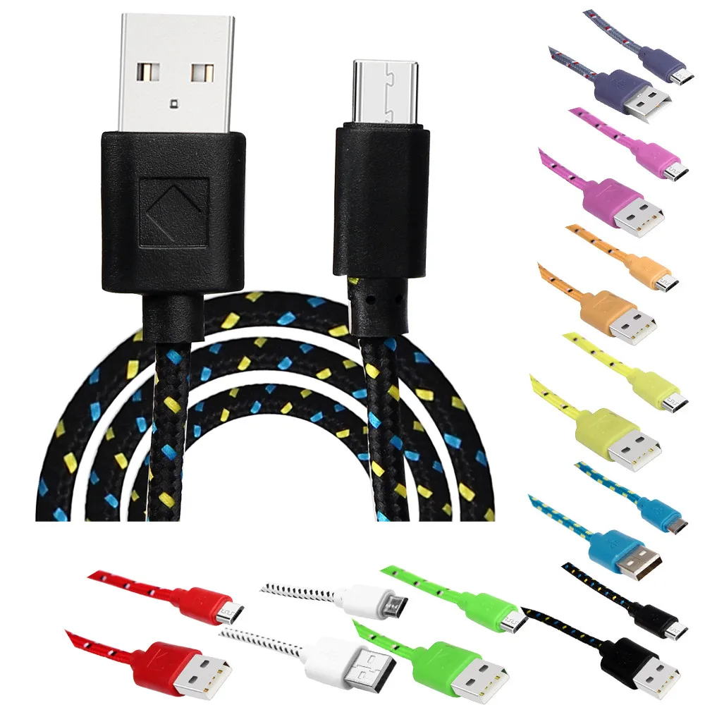 Кабель зарядного устройства 2 м Стандартный интерфейс Micro USB кабель зарядный Usb