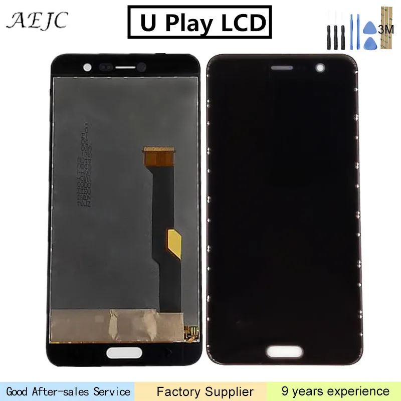 Для HTC U Play ЖК дисплей с сенсорным экраном дигитайзер Сенсорное Стекло в сборе 5 2