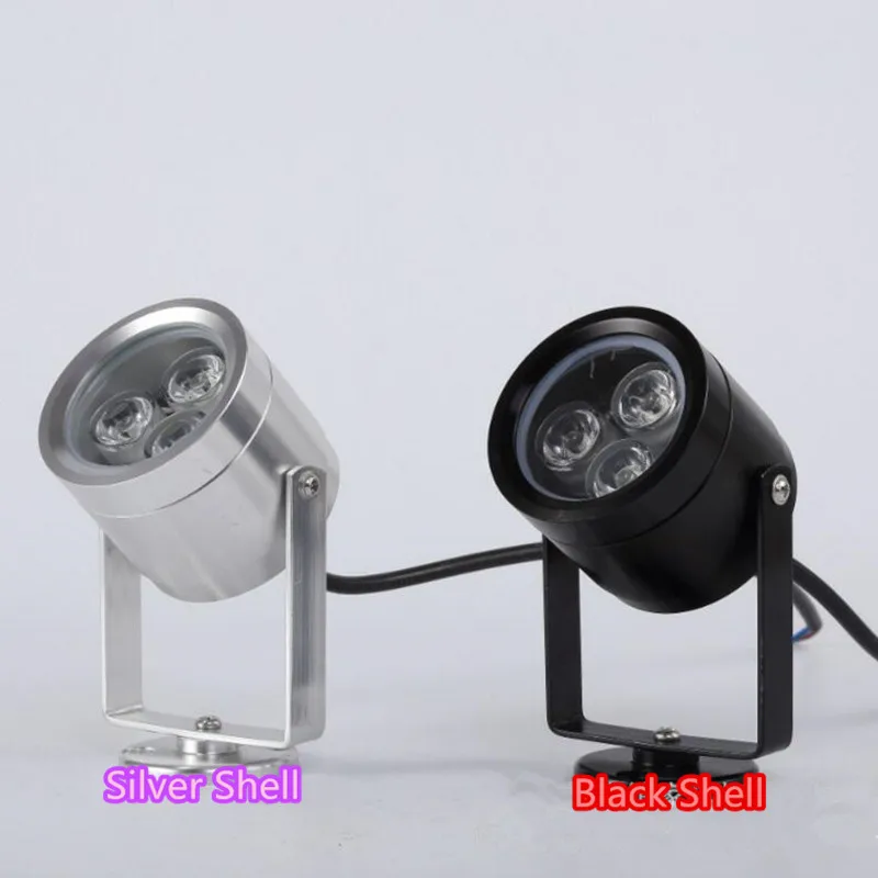 Светодиодный прожектор уличный точечный светильник 3 вт водонепроницаемый