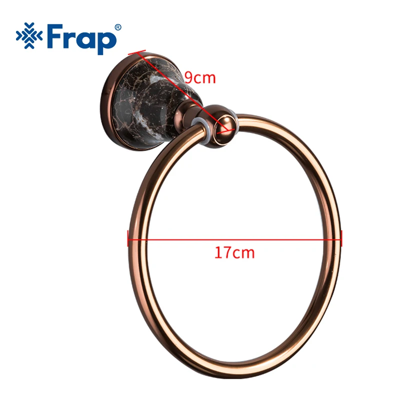 Новое поступление Frap настенный античный керамический держатель для полотенец в