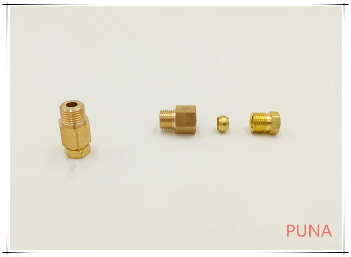 Фитинг для труб 4 мм наружная резьба 1/8 дюйма прямой адаптер с внутренней резьбой 9