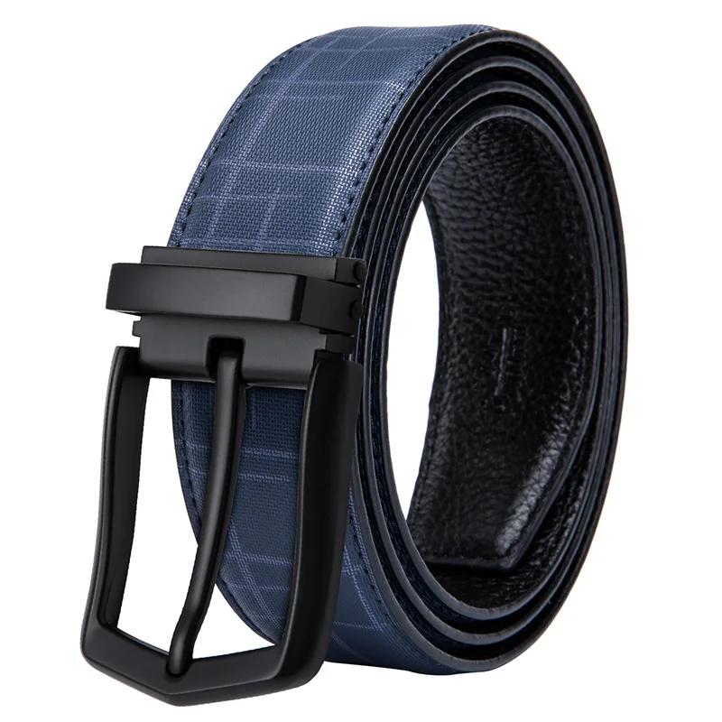 Мужской ремень из натуральной кожи дизайнерский винтажный с пряжкой ширина 3 см