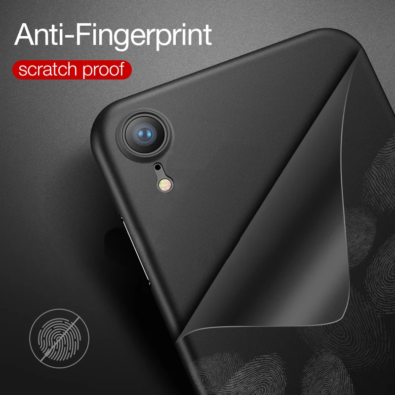 Чехлы для телефонов iPhone X XS 11 Pro Чехол Max Xr ультра тонкий жесткий PP матовый чехол Xs