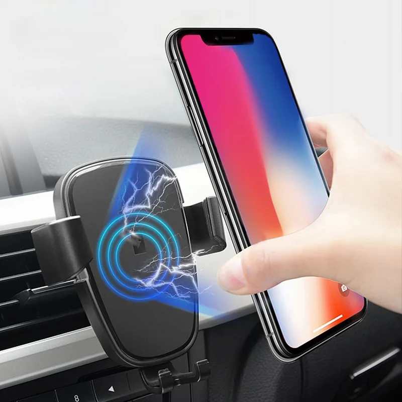 SHINEWOW Q70T беспроводное автомобильное зарядное устройство для iphone x 8 plus и черное с