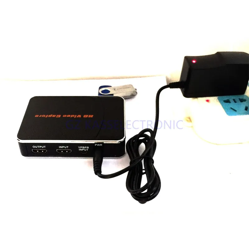 2017 Новый dvd vhs плеер hdmi для Xbox 360 PS3 захват игр преобразование HDMI или YPbPr в USB флэш
