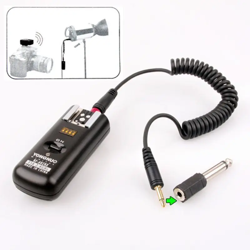 Yongnuo RF602 RF 602 2 4 ГГц беспроводной дистанционный триггер вспышки 1 ресивер для Canon|flash