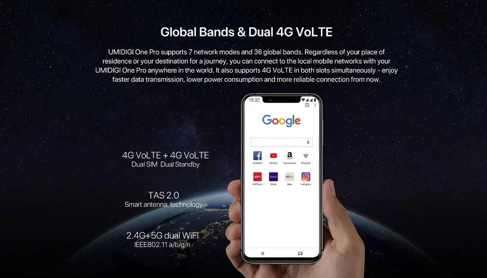 Umidigi One Pro, 4G ram, 64 ГБ rom, 5,9 дюймов, мобильный телефон Helio P23, четыре ядра, Android 8,1, 12 Мп+ 5 МП, двойная камера, Беспроводная зарядка, 4G, сотовый телефон