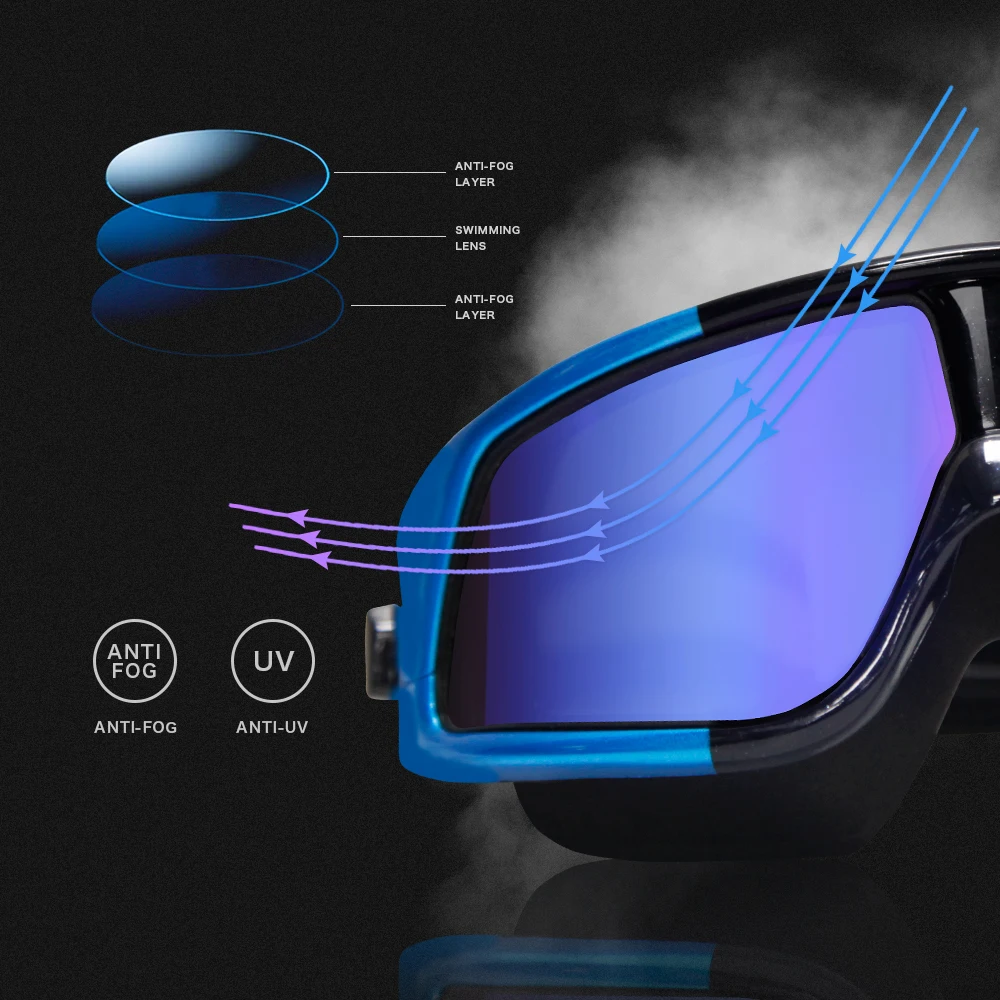 DMAR очки для плавания гальванические противотуманные дайвинга Профессиональные