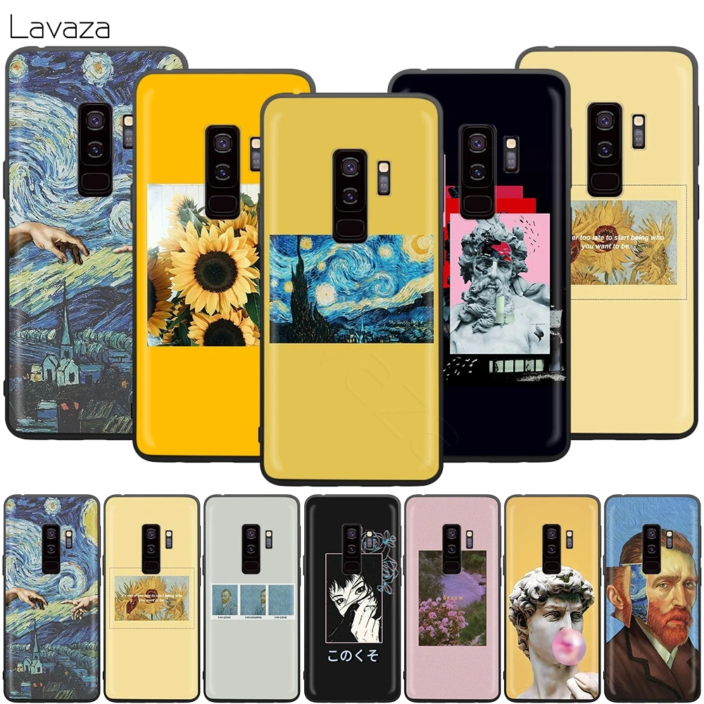 Чехол с рисунком Ван Гога для Samsung Galaxy S20 S10 S9 S8 S7 S6 Plus Note 9 8 M30 M20 M10 Edge Lite Ultra|Бамперы| |