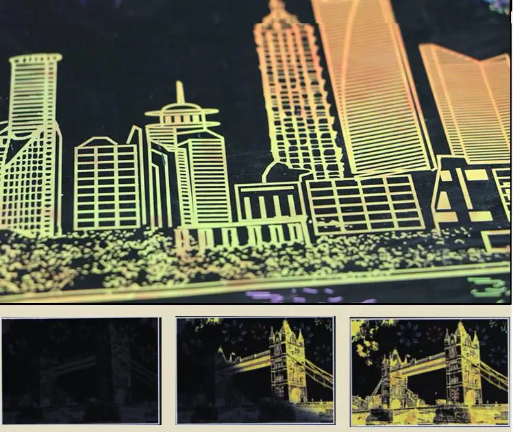 Набор из 4 предметов для детей с рисунками мультфильмов большого размера