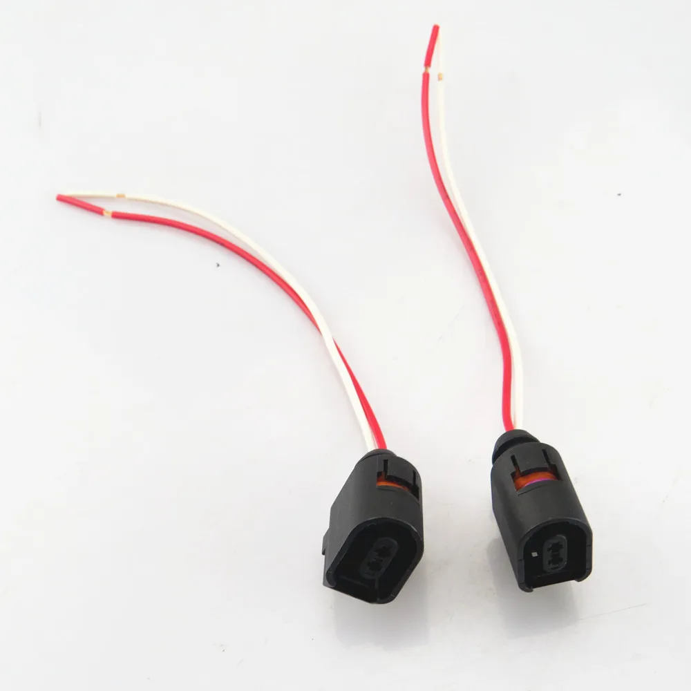 FHAWKEYEQ Qty2 ABS колеса Скорость Сенсор штекер жгута косичка для VW Golf 6 7 Jetta Passat B6 Touran T5 Eos a4 Q3 Octavia 6E0973702