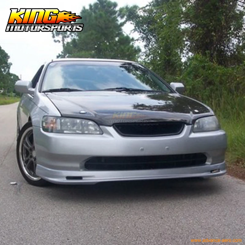 Подходит 98 99 00 Honda Accord Coupe 2DR MUGEN Стиль передний бампер спойлер тела комплект из искусственной кожи