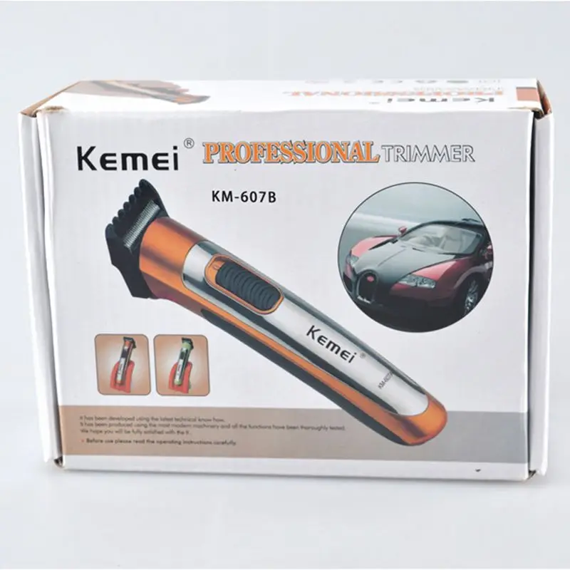 Kemei KM-607B машинка для стрижки волос Бритва