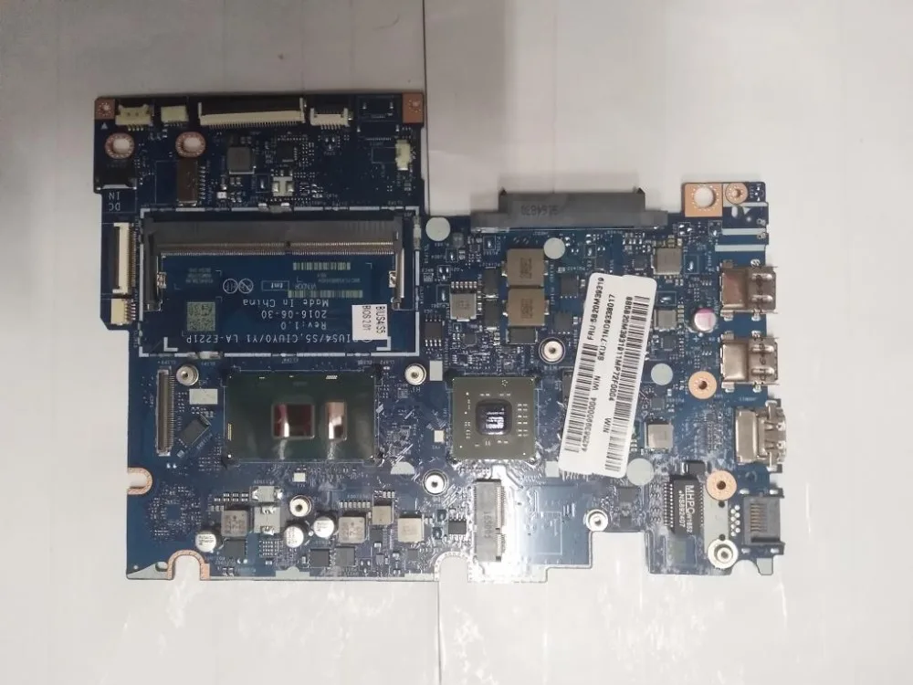 Применимо к материнской плате для ноутбука 510S 14ISK I5 7200U VGA(2G) LA E221P FRU 5B20M39319 5B20N00798