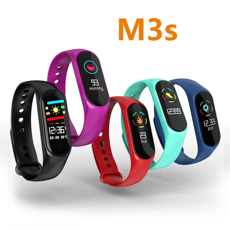 M3S Bluetooth Smart Напульсники Фитнес браслет шагомер активности Смарт часы трекер сна