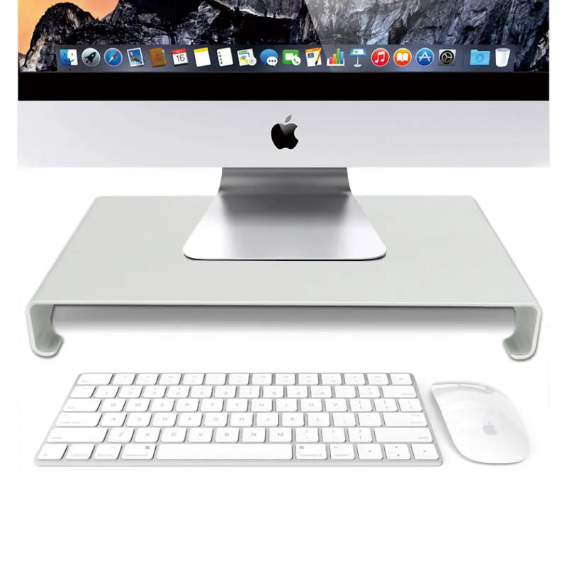 

Aluminum Laptop Stand Desk Dock Holder Bracket for Apple iMac/Tablet/ MacBook Pro/PC/Notebook Base Portable Computer Stand