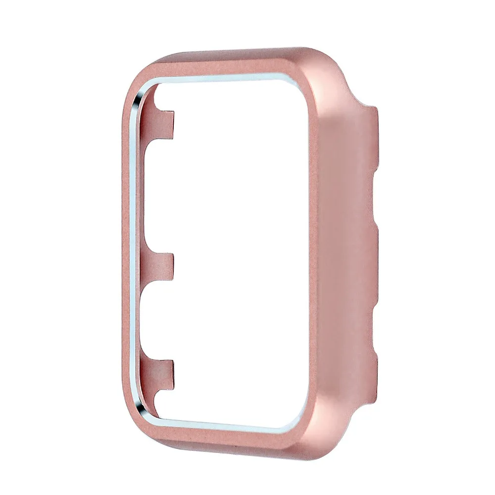 40мм 44мм Металлический чехол для защиты экрана Apple Watch Band 38мм 42мм Алюминиевый защитный корпус iWatch Series 4 3 2 1.