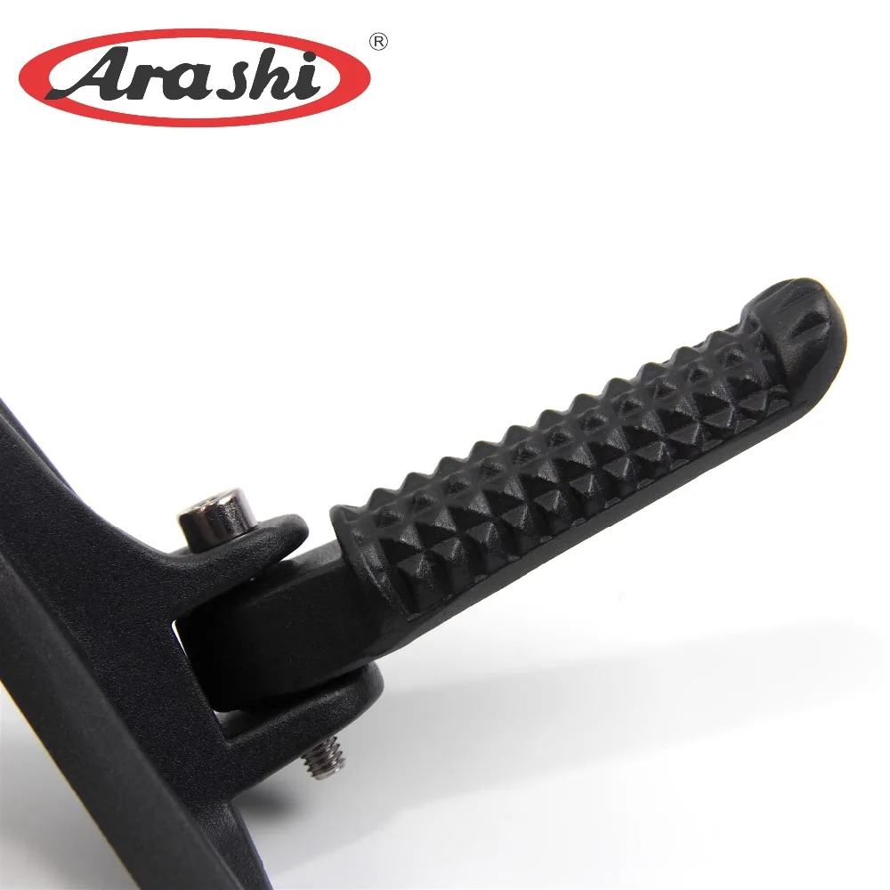 ARASHI Motorcycle Rear Foot Pegs Footrests Pedals For Yamaha YZF R6 2003 2004 2005 YZF-R6 Passenger Rest Brackets Aluminum | Автомобили и