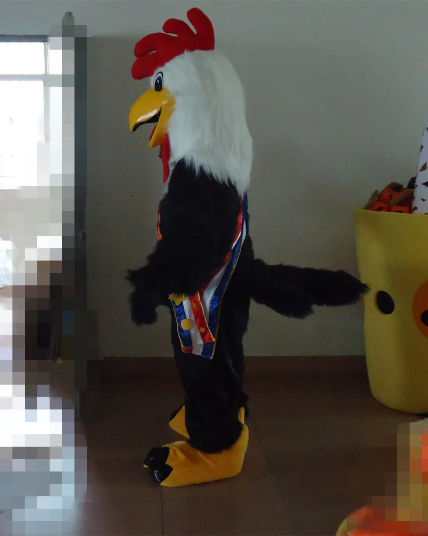 OISK пользовательские костюмы талисмана петуха Рождество День рождения женский